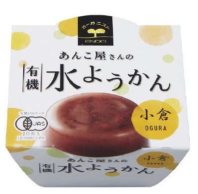 Ｅあんこ屋さんの有機水ようかん　小倉