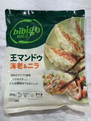 ｂｉｂｉｇｏ王マンドゥ海老＆ニラ