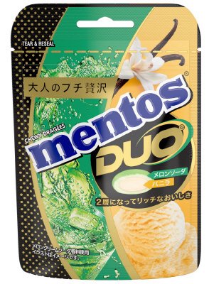 メントスＤＵＯ　メロンソーダ＆バニラ