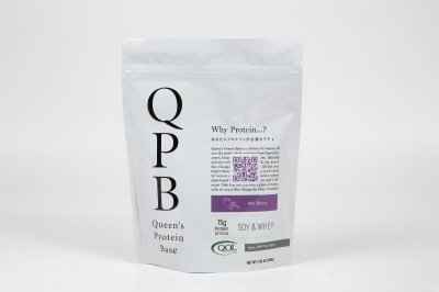 QPB/クィーンズプロテイン200g　ミックスベリー
