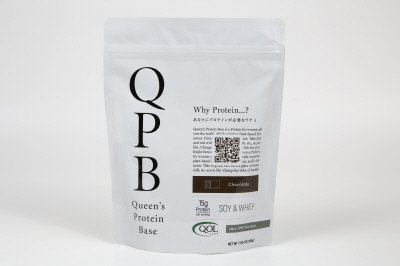 QPB/クィーンズプロテイン200g　チョコ