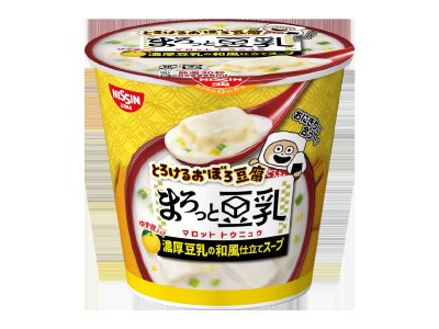 とろけるおぼろ豆腐　まろっと豆乳スープ