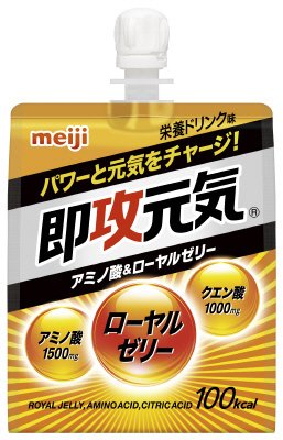 即攻元気ゼリー　アミノ酸＆ローヤルゼリー　栄養ドリンク味