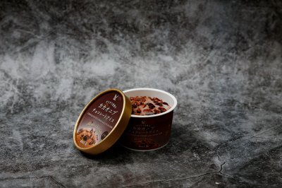 ザクザク食感のカカオニブチョコレートアイス