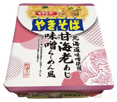 だし麺　ペヤング甘海老あじ味噌らーめん風やきそば