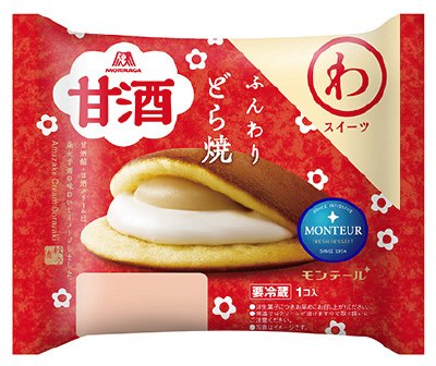 ふんわりどら焼・森永甘酒