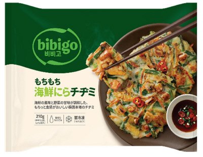 ｂｉｂｉｇｏもちもち海鮮にらチヂミ