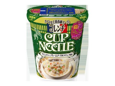 フレンチカップヌードル　チキンのシュプレームソース味トリュフ風味