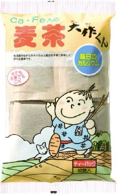 Ca・Fe入の麦茶　大作くん