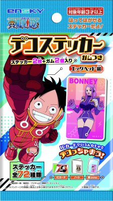 ワンピースデコステッカーガムエッグヘッド編
