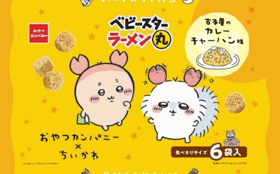 ベビースターラーメン丸ちいかわ古本屋のカレーチャーハン６袋入
