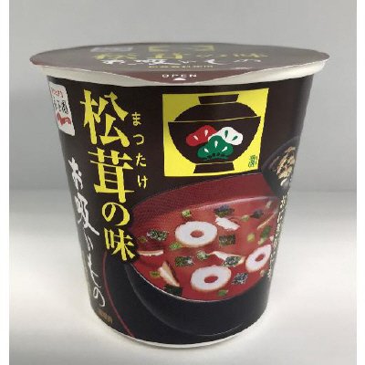 カップ松茸の味お吸いもの