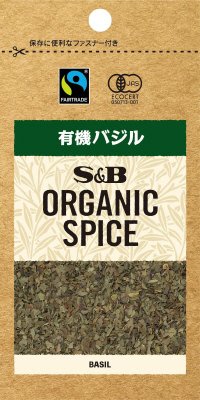 ORGANIC　SPICE　袋入り有機バジル