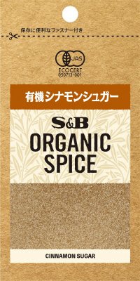 ORGANIC　SPICE　袋入り有機シナモンシュガー