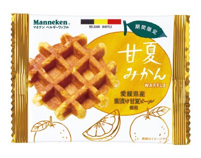 甘夏みかんワッフル