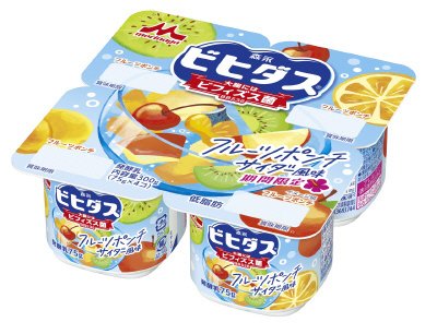 ビヒダスヨーグルト　フルーツポンチ　サイダー風味　４ポット