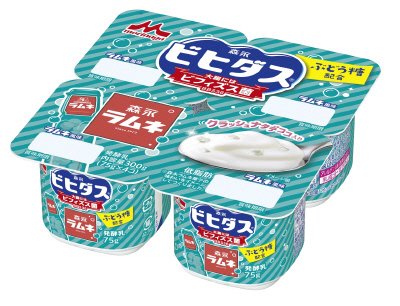 ビヒダスヨーグルト　ラムネ風味　４ポット