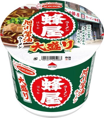 蜂屋　旭川醤油ラーメン　大盛り