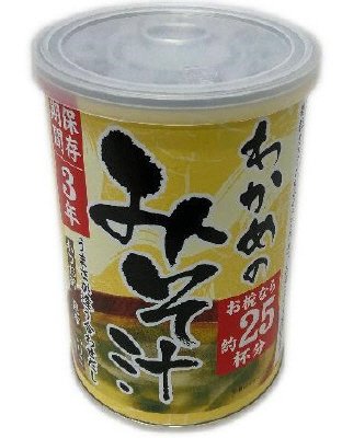 備蓄用　顆粒みそ汁わかめ