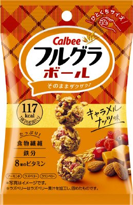フルグラボールキャラメルナッツ味