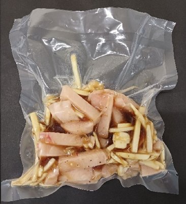 国産若鶏の青椒肉絲