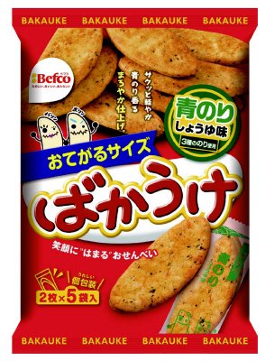 １０枚ばかうけ（青のり）
