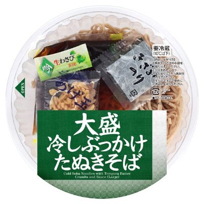 大盛　冷しぶっかけたぬきそば