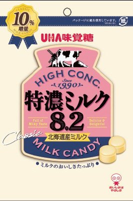 特濃ミルク８．２　北海道産ミルク　１０％増量