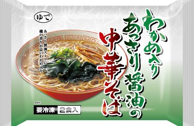 わかめ入りあっさり醤油の中華そば