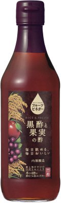 フルーツビネガー黒酢と果実の酢