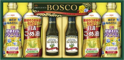ボスコオリーブオイル＆バラエティオイルギフト　ＢＭ－３０Ａ