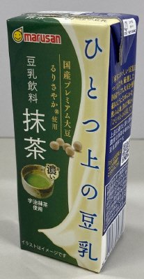 ひとつ上の豆乳 豆乳飲料 抹茶