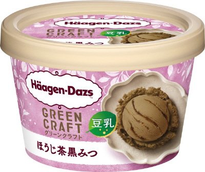 ミニカップ　GREEN CRAFT　ほうじ茶黒みつ