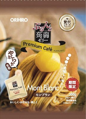 ぷるんと蒟蒻ゼリープレミアムカフェ　モンブラン