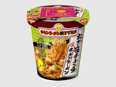 日清チキンラーメンビッグカップ　ごま油香る　ねぎ塩チキン味