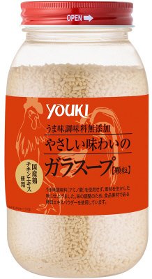 やさしい味わいのガラスープ
