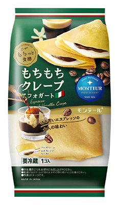 もちもちクレープ・アフォガート