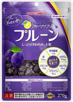 フルーツサプリプルーン２７０ｇ袋