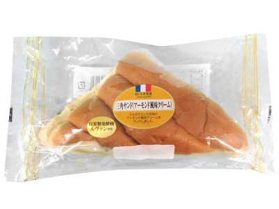 三角サンド（アーモンド風味クリーム）おいしさ宣言