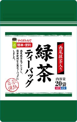 茶処百撰西尾抹茶入り緑茶ティーバッグ