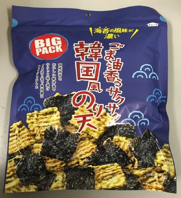BIGPACK ごま油香るサクサク韓国風のり天