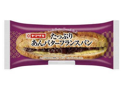 たっぷりあんバターフランスパン
