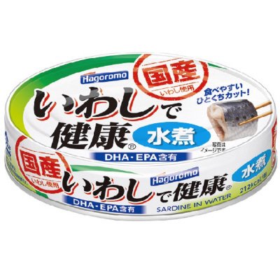 いわしで健康　水煮
