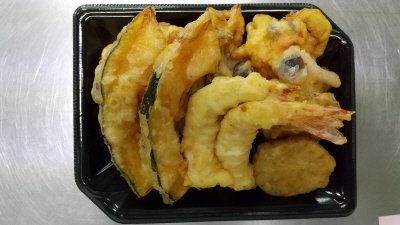 季節の天ぷら盛り合せ