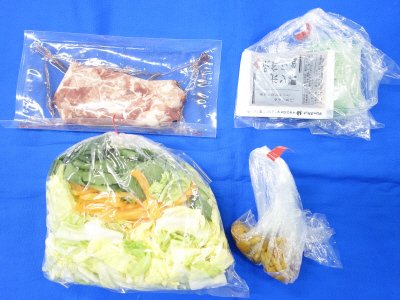 産直豚肉と白菜のみぞれ煮