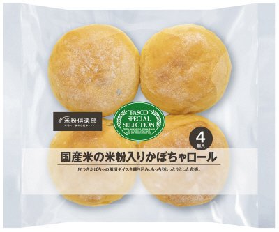 ＰＳＳ　国産米の米粉入りかぼちゃロール