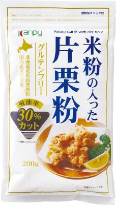 米粉の入った片栗粉