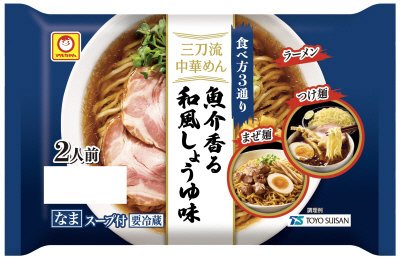 三刀流中華めん　魚介香る和風しょうゆ味　２人前