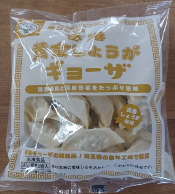 ヨコミゾの香港黄金しょうがギョーザ