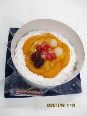 冷凍すこやかフルーツケーキ